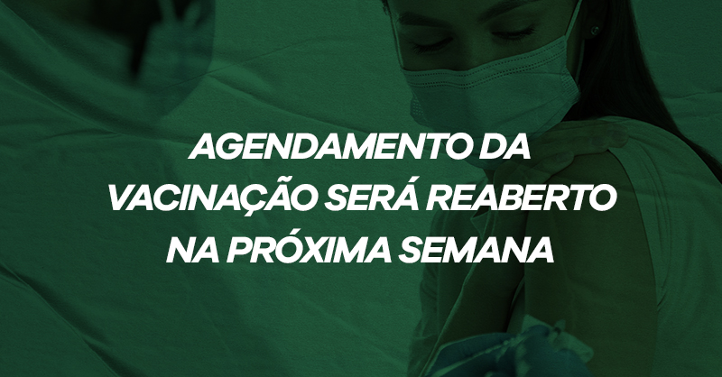 Agendamento da vacinação no DF será reaberto na próxima semana