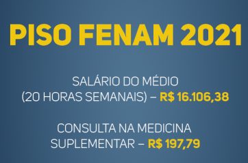 Piso Fenam tem novo valor