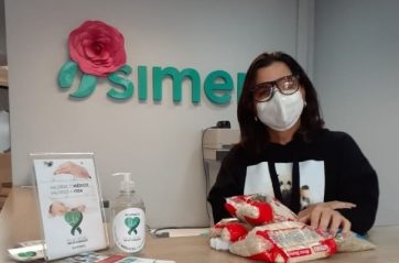 Simers estimula doações para o Outubro Rosa