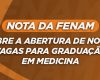 A abertura de novas vagas para graduação em Medicina