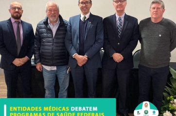 Entidades Médicas debatem programas de saúde federais