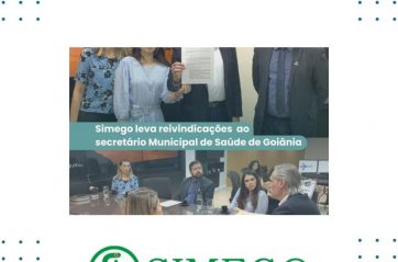 Simego leva reivindicações ao secretário Municipal de Saúde de Goiânia