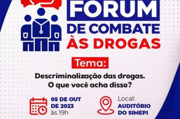 Fórum de combate às Drogas