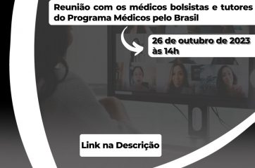 Assunto: Reunião Reunião com os médicos bolsistas e tutores do Programa Médicos pelo Brasil.