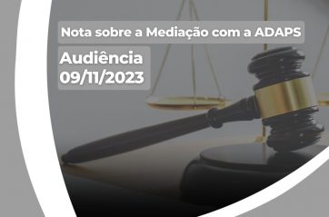 A audiência de mediação foi designada para o dia 09/11/2023.