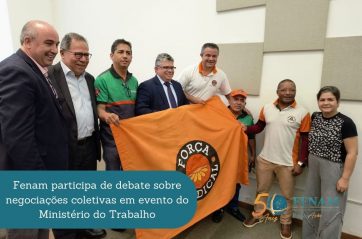 Fenam participa de debate sobre negociações coletivas em evento do Ministério do Trabalho