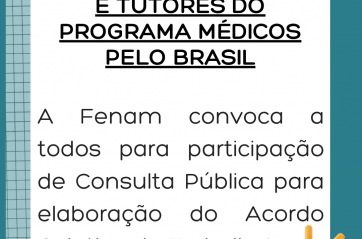 ACT: Fenam convoca bolsistas e tutores do PMpB para Consulta Pública