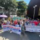 Fenam participa de manifestação contra desmonte da Rede Federal de Saúde