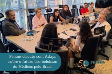 Fenam discute com Adaps sobre o futuro dos bolsistas do Médicos pelo Brasil